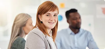 smiling nurse representing the online MSN clinical nurse leader program at Cleveland State University