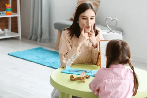 slp with a child client